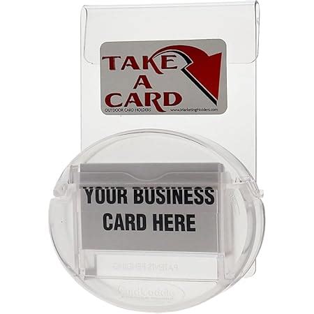 adt window business card holder|Amazon.com : Marketing Holders Outdoor Vehicle Business Card .